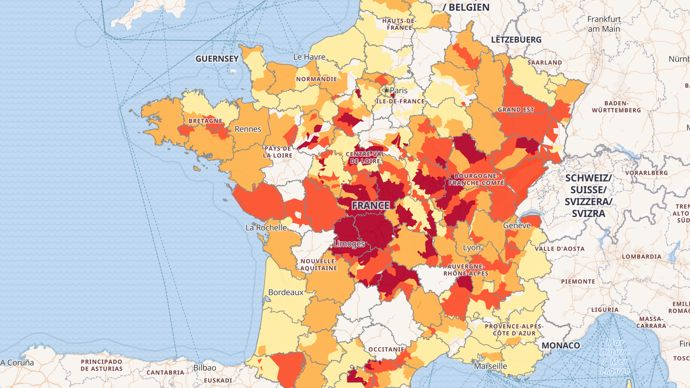 Sécheresse : 98 départements sous surveillance, record depuis au moins 2013