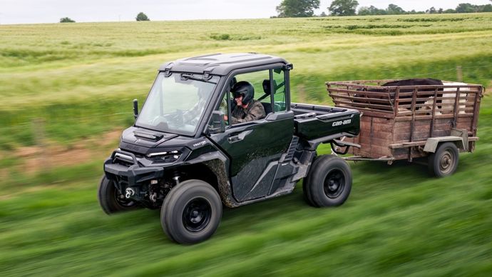Can-Am Traxter : un SSV toujours plus taillé pour l’agriculture