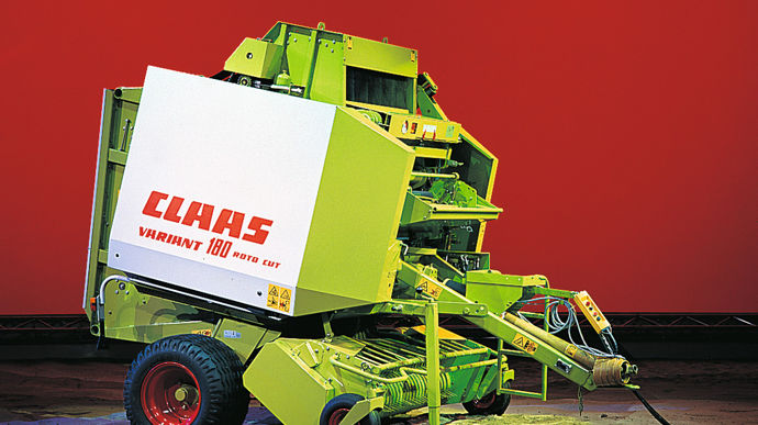 Claas fête les 30 ans de sa première presse à balles rondes variable
